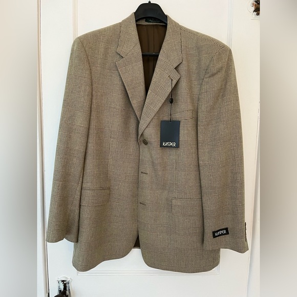 Kasper Men’s Silk & Wool Suit Jacket - Picture 1 of 4